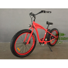 En15194 Approved Men Fat Tire Beach Electric Bicycle 500W